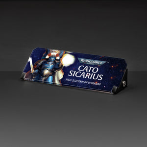 Plaque for Warhammer® 40,000 Cato Sicarius