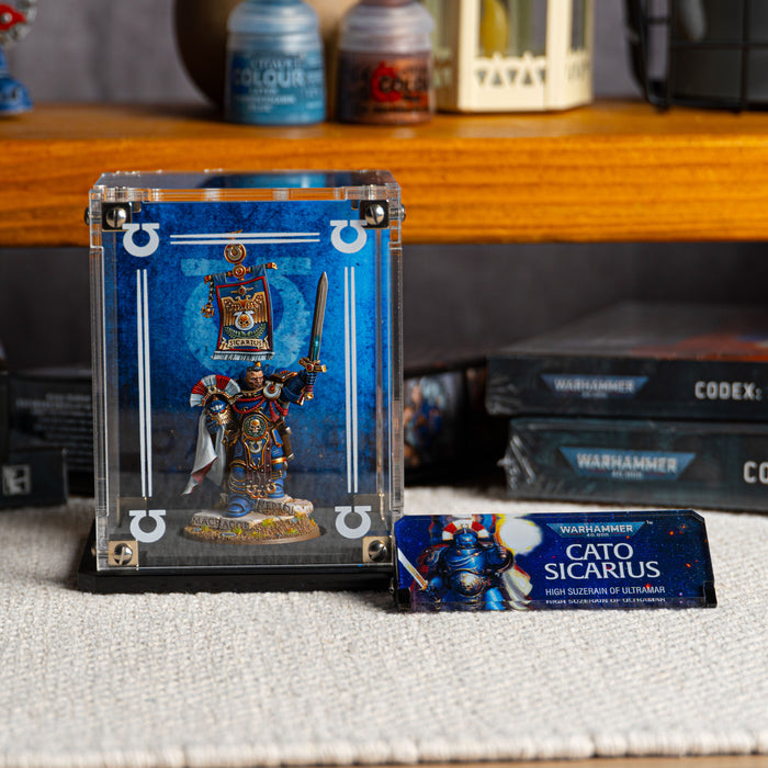 Display Case for Warhammer® 40,000 Cato Sicarius