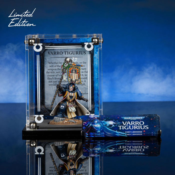 Varro Predator Display Case for Warhammer 40,000 Varro Tigurius — Wicked Brick