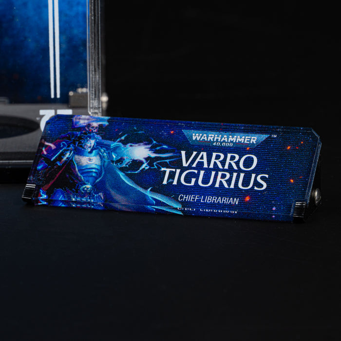 Display Case for Warhammer® 40,000 Varro Tigurius