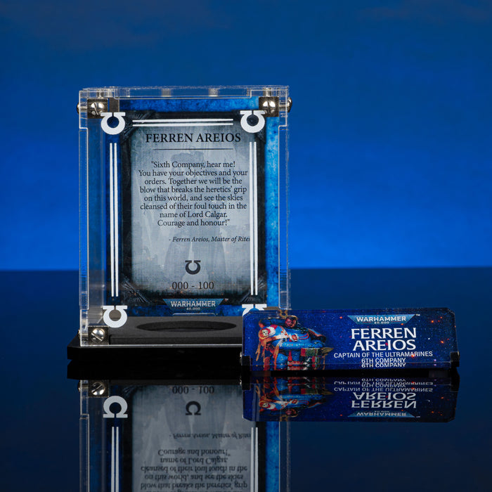 Limited Edition Display Case for Warhammer® 40,000 Ferren Areios