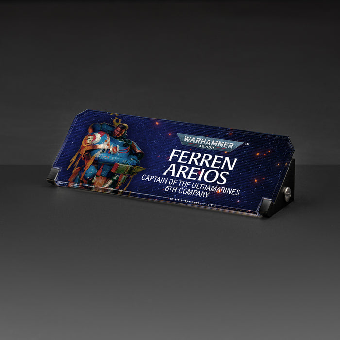 Plaque for Warhammer® 40,000 Ferren Areios