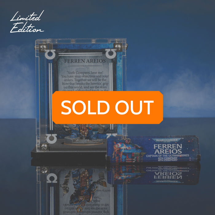 Limited Edition Display Case for Warhammer® 40,000 Ferren Areios