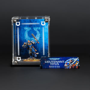 Display Case for Warhammer® 40,000 Lieutenant Titus
