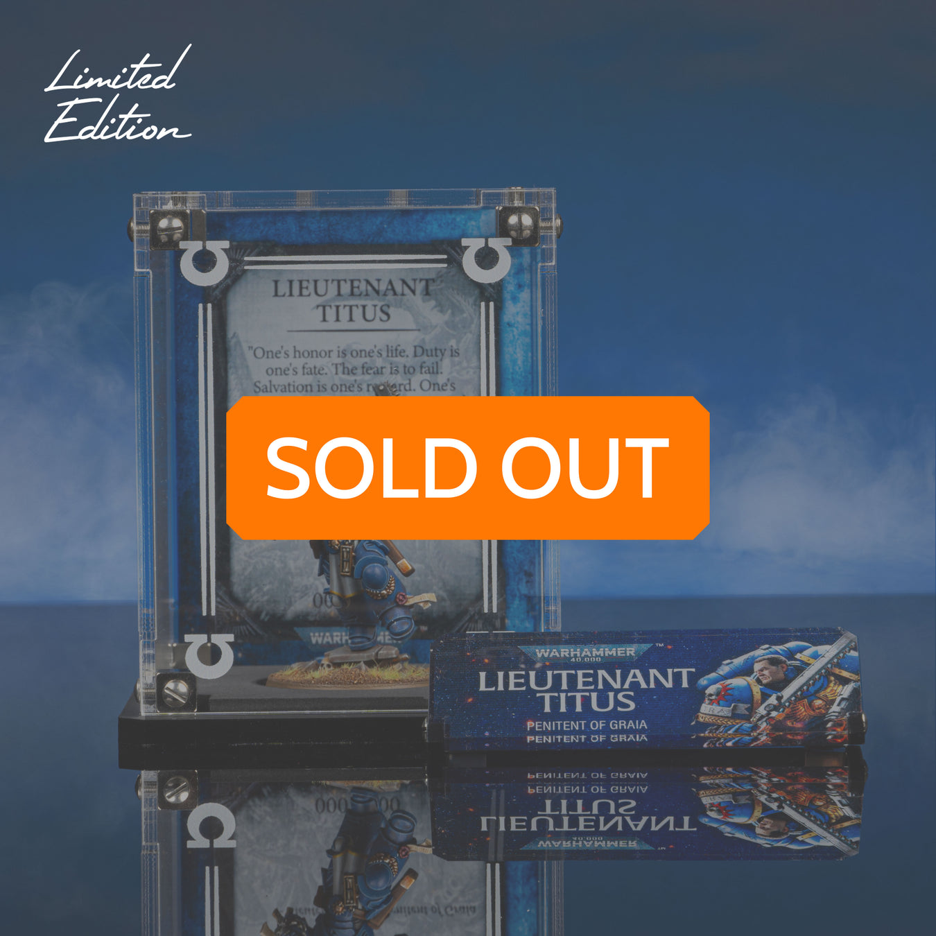 Displays for Warhammer® 40,000 Ultramarines