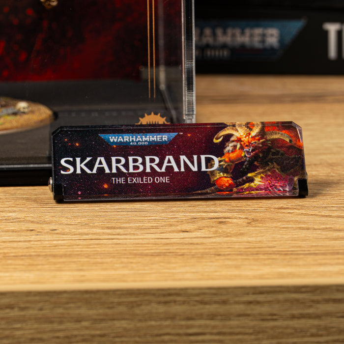 Plaques for Warhammer® 40,000 World Eaters Miniatures