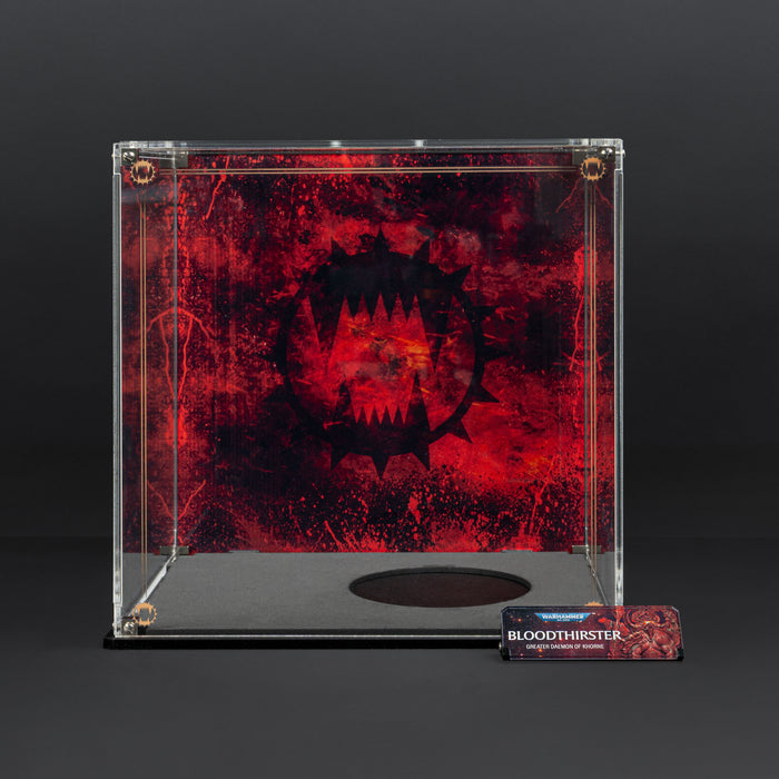 Display Cases for Warhammer® 40,000 World Eaters Miniatures