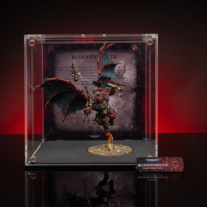 Limited Edition Display Cases for Warhammer® 40,000 World Eaters Miniatures