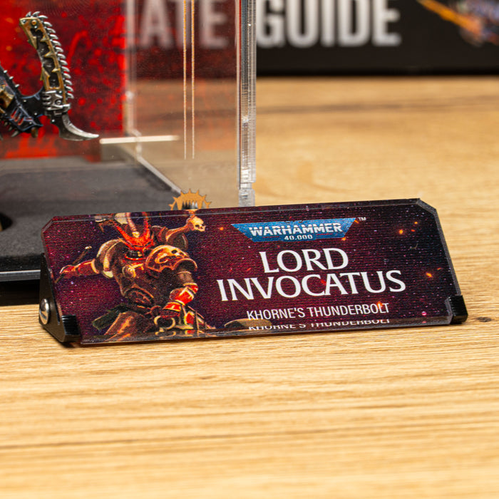 Plaques for Warhammer® 40,000 World Eaters Miniatures