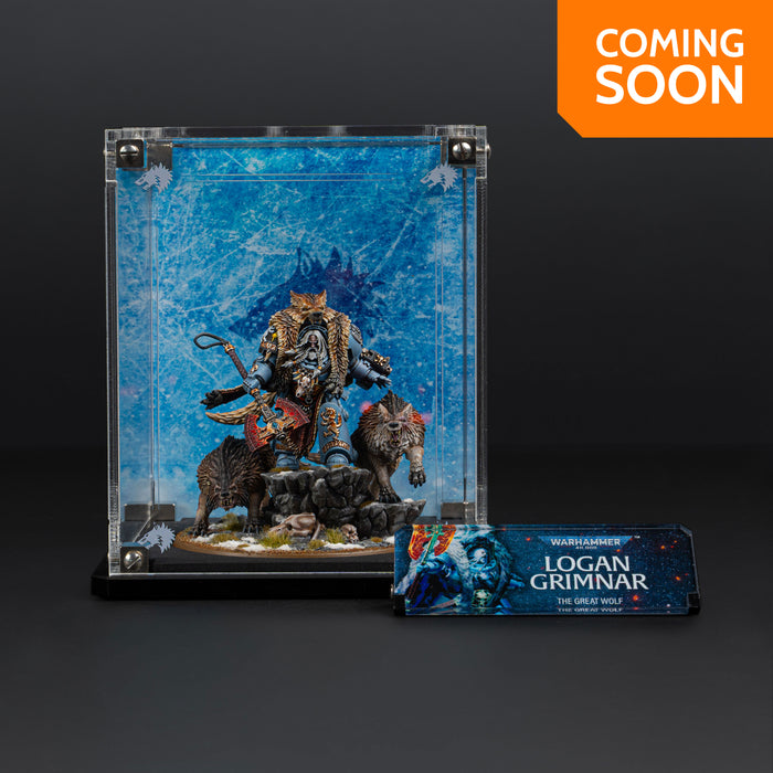 Display Case for Warhammer® 40,000 Logan Grimnar