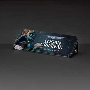 Plaque for Warhammer® 40,000 Logan Grimnar