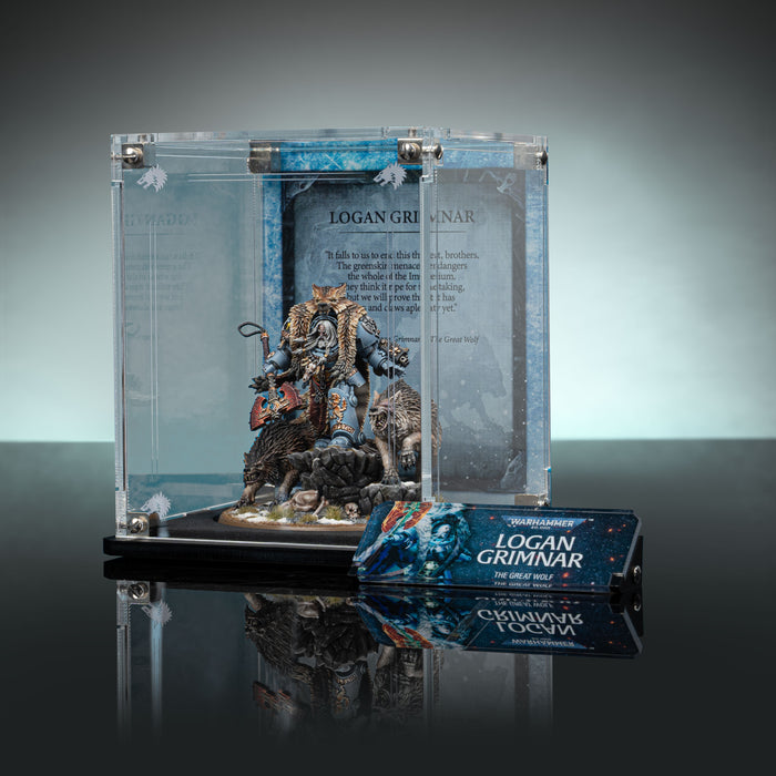 Limited Edition Display Case for Warhammer® 40,000 Logan Grimnar