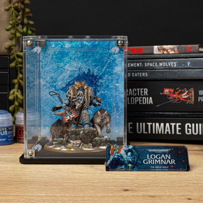 Display Case for Warhammer® 40,000 Logan Grimnar