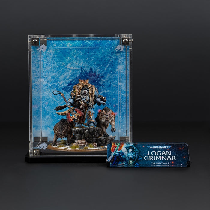 Display Case for Warhammer® 40,000 Logan Grimnar