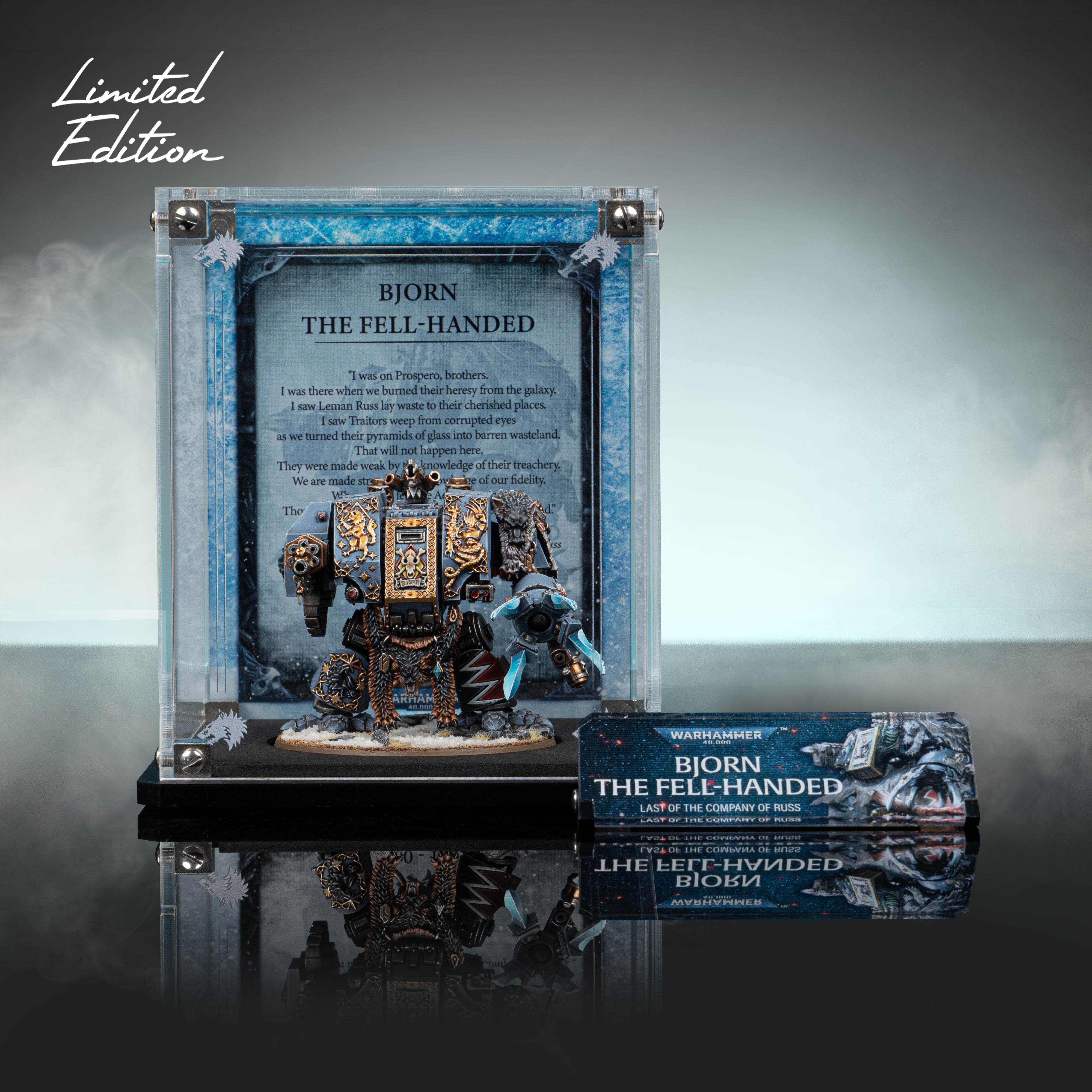 Display Case for Warhammer 40,000 Bjorn the Fell-handed — Wicked Brick