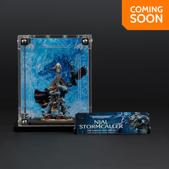 Display Case for Warhammer® 40,000 Njal Stormcaller