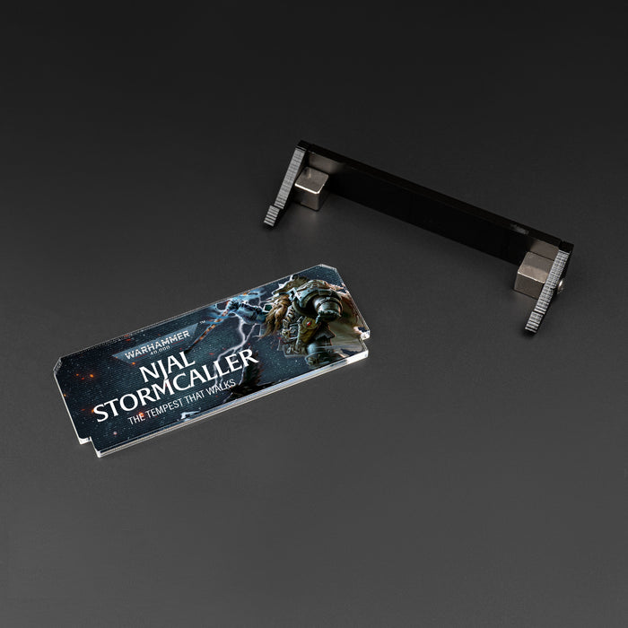 Plaque for Warhammer® 40,000 Njal Stormcaller