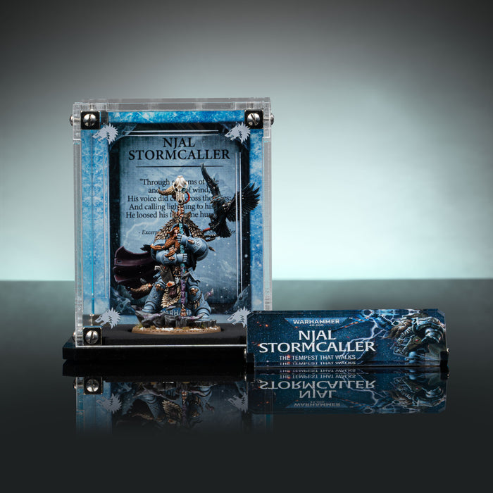 Limited Edition Display Case for Warhammer® 40,000 Njal Stormcaller