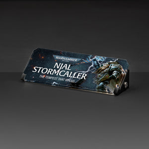 Plaque for Warhammer® 40,000 Njal Stormcaller
