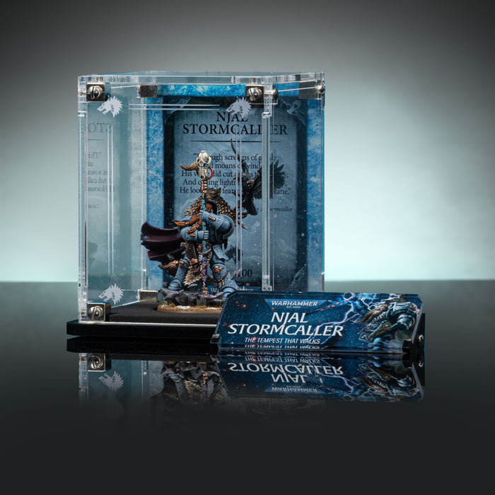 Limited Edition Display Case for Warhammer® 40,000 Njal Stormcaller