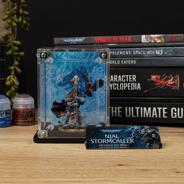 Display Case for Warhammer® 40,000 Njal Stormcaller