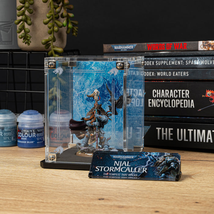 Display Case for Warhammer® 40,000 Njal Stormcaller