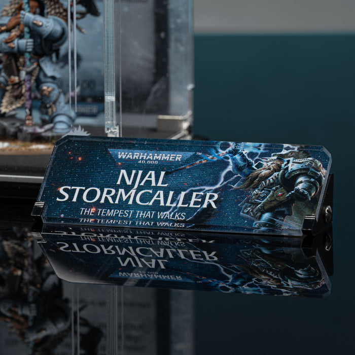 Limited Edition Display Case for Warhammer® 40,000 Njal Stormcaller