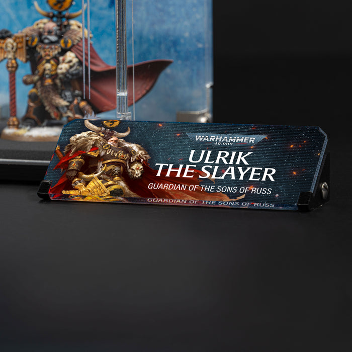 Display Case for Warhammer® 40,000 Ulrik the Slayer