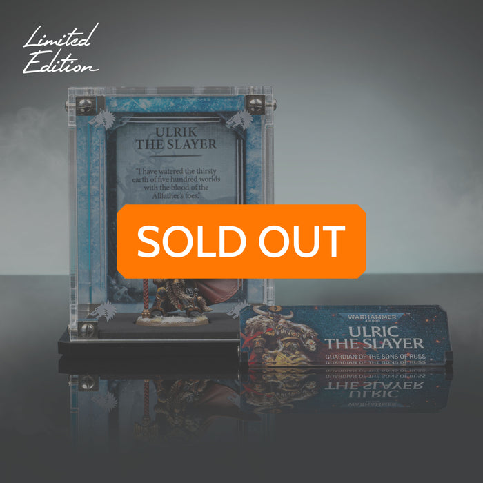 Limited Edition Display Case for Warhammer® 40,000 Ulrik the Slayer