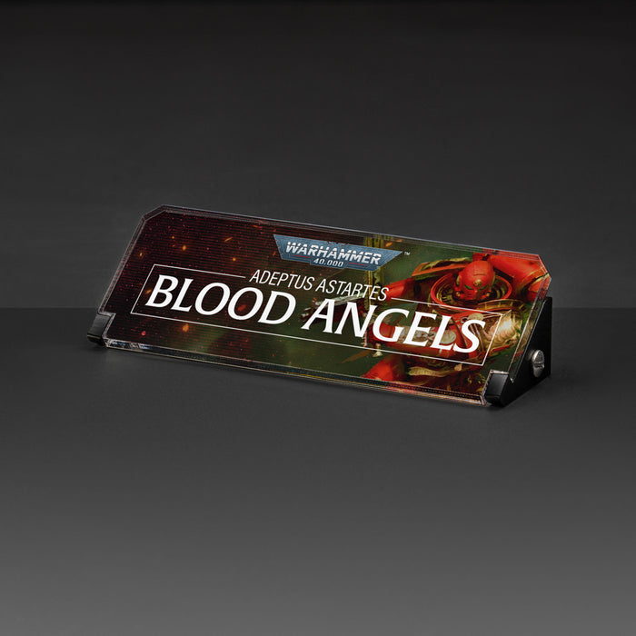 Plaque for Warhammer 40,000 - Adeptus Astartes Blood Angels