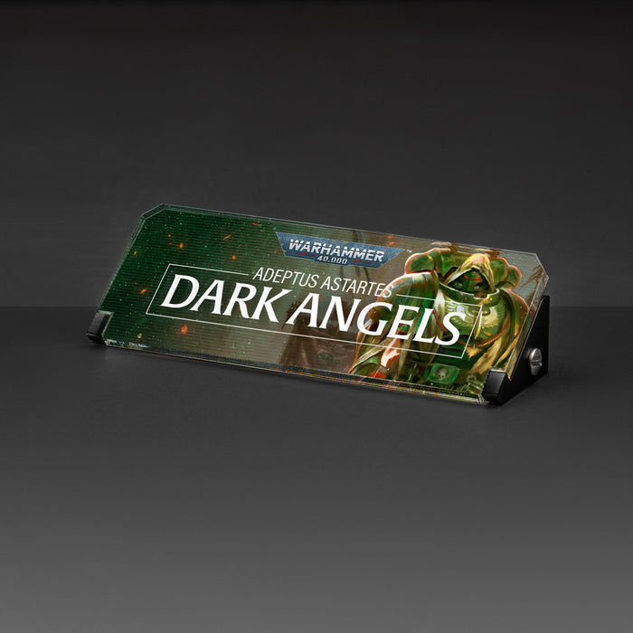 Plaque for Warhammer 40,000 - Adeptus Astartes Dark Angels