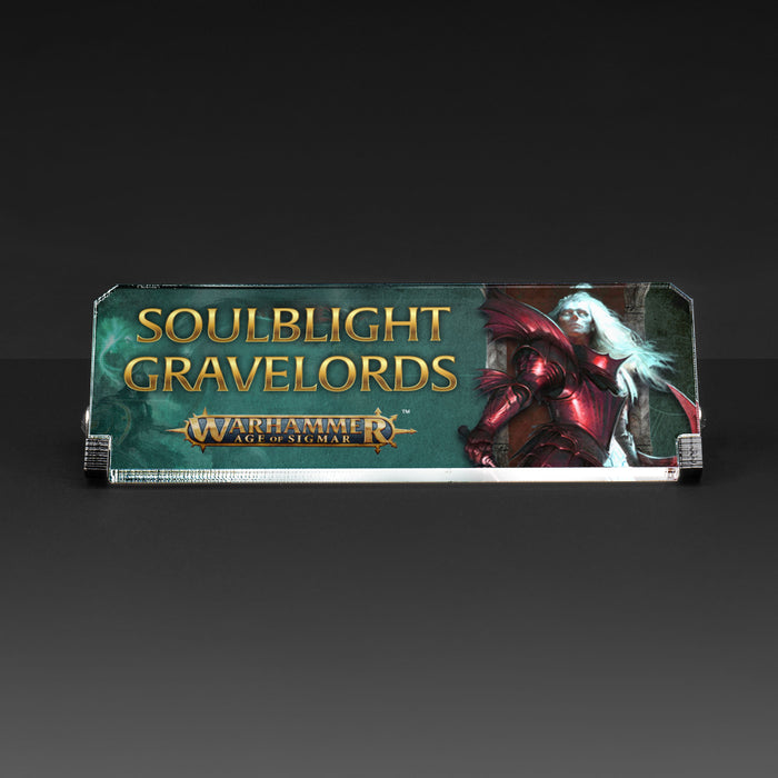Plaque for Warhammer Age of Sigmar - Soulblight Gravelords