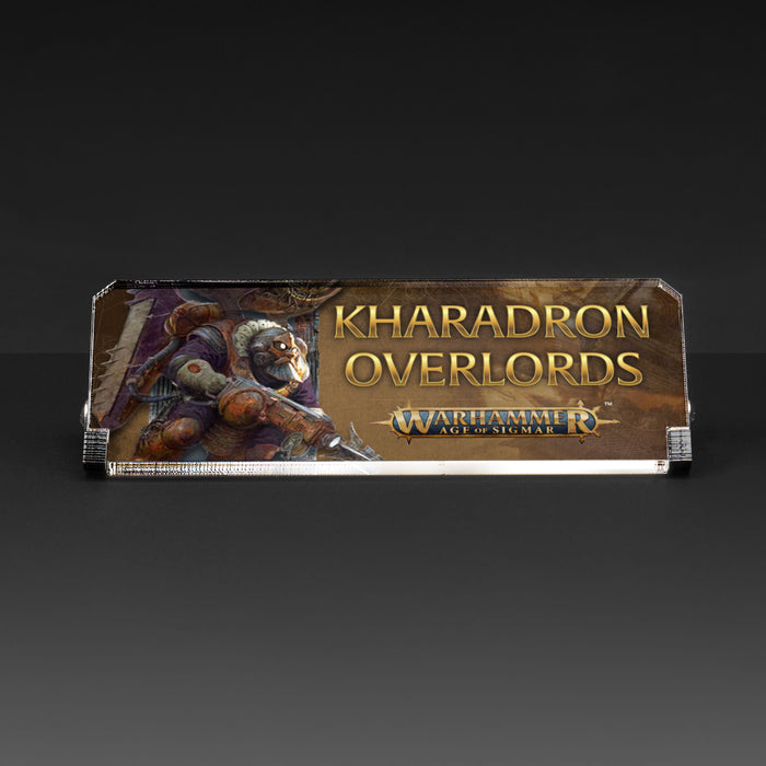 Plaque for Warhammer Age of Sigmar - Kharadron Overlords