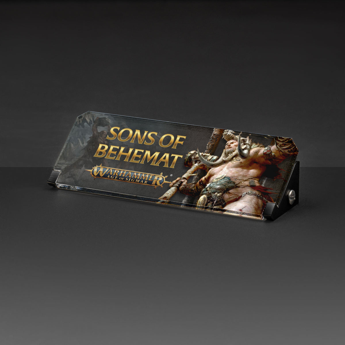 Plaque for Warhammer Age of Sigmar - Sons of Behemat — Wicked Brick
