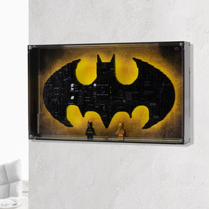 Wall Mountable Display Case for LEGO® Batman™ Logo (76330)