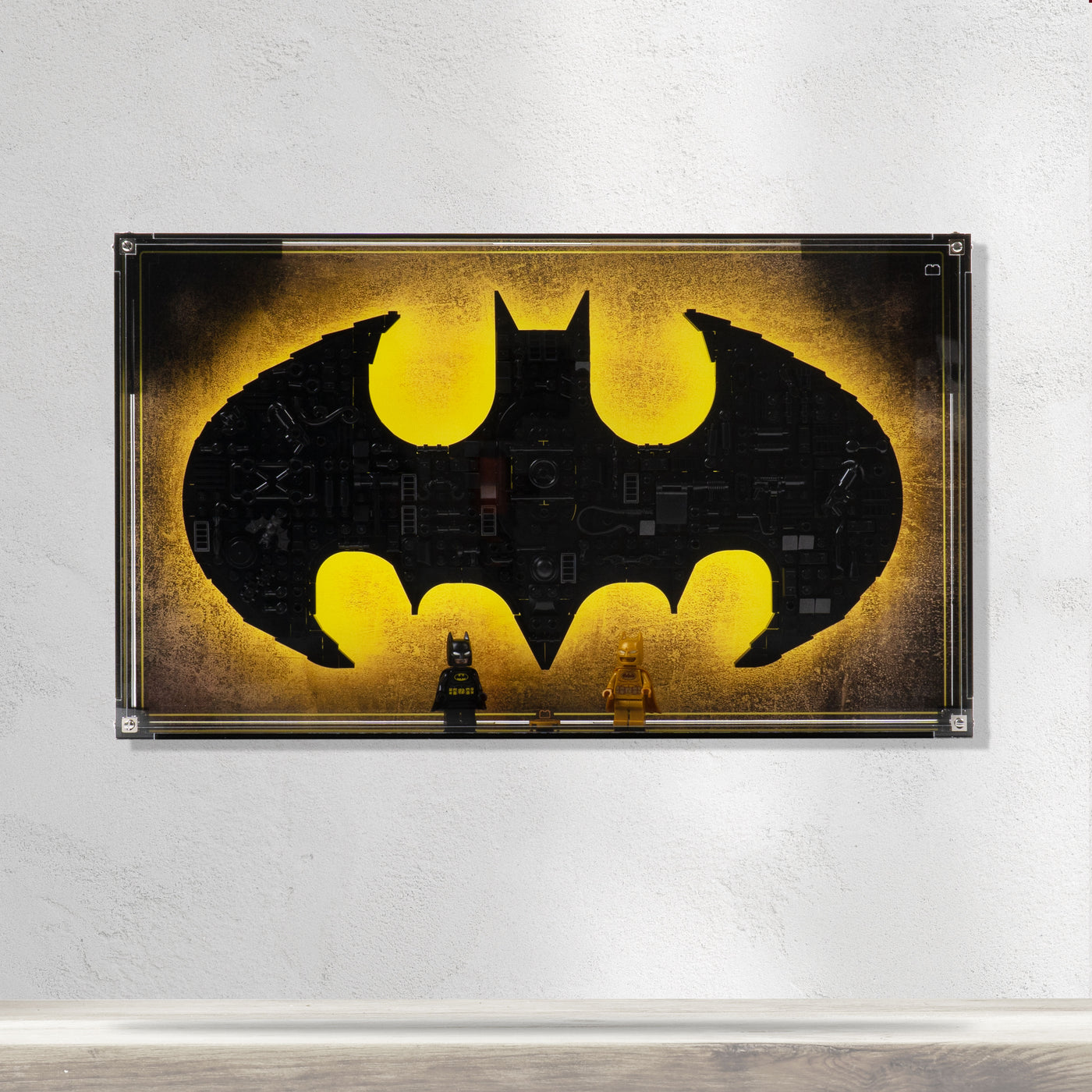 Display Case for LEGO Batman Logo 76330 — Wicked Brick