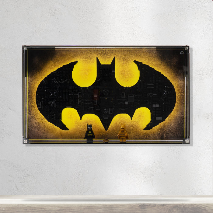 Wall Mountable Display Case for LEGO® Batman™ Logo (76330)