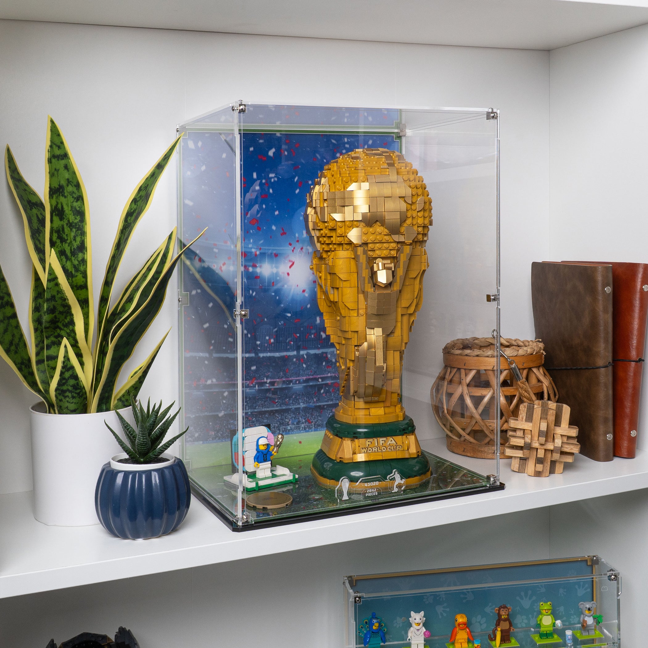 Display Case for LEGO FIFA World Cup Official Trophy 43020 — Wicked Brick