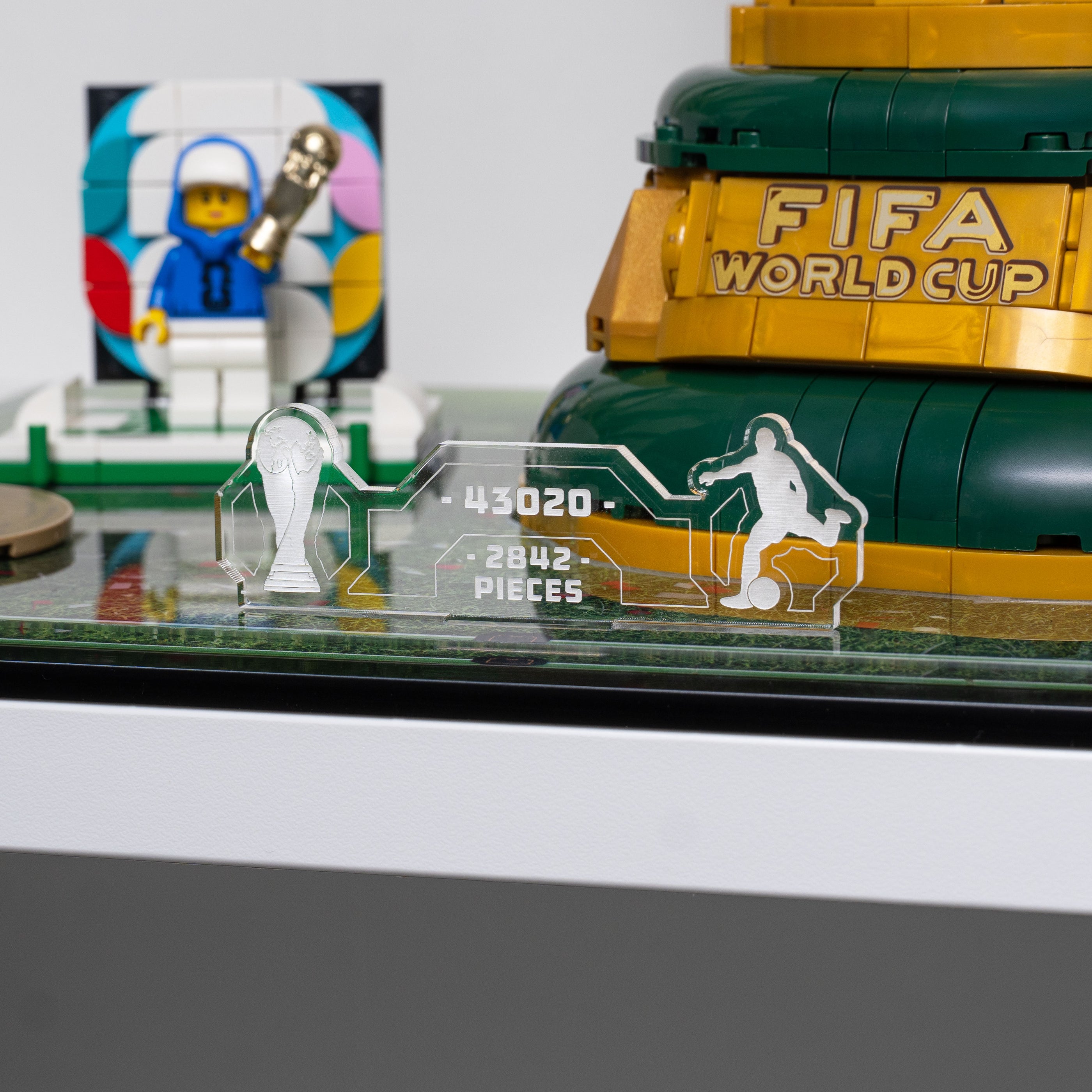 Display Case for LEGO FIFA World Cup Official Trophy 43020 — Wicked Brick