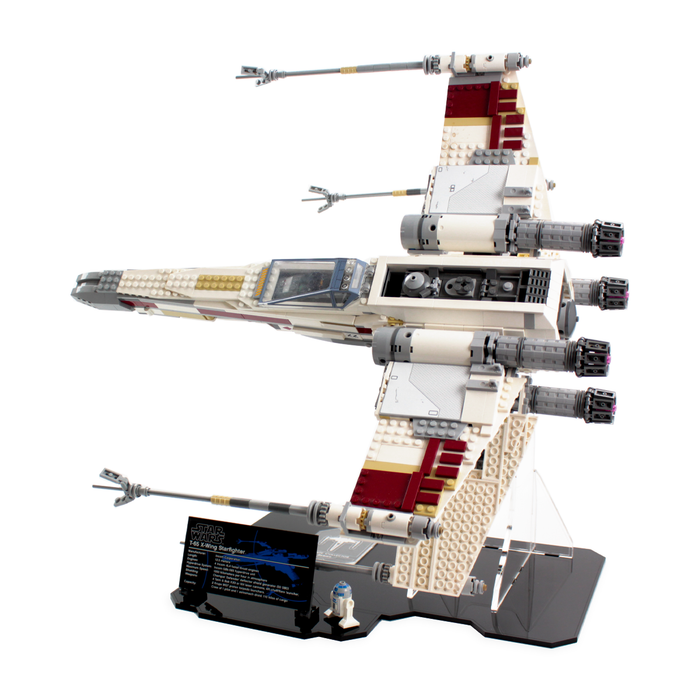 Display stand for LEGO® Star Wars™ UCS Red Five X-Wing Fighter (10240)