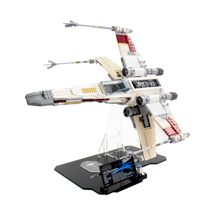 Display stand for LEGO® Star Wars™ UCS Red Five X-Wing Fighter (10240)