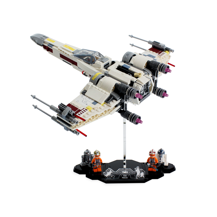 Display stand for LEGO® Star Wars™ X-Wing Starfighter (75218)