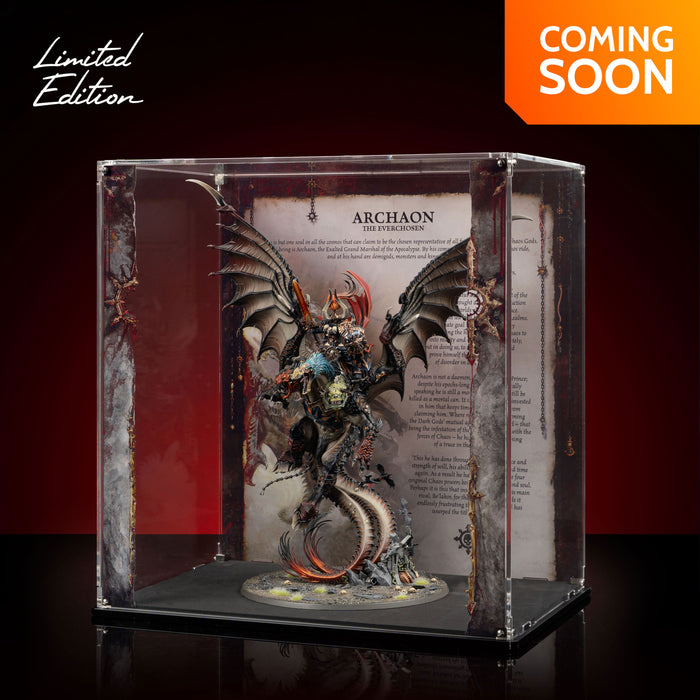 Limited Edition Display Cases for Warhammer® Age of Sigmar Grand Alliance Chaos