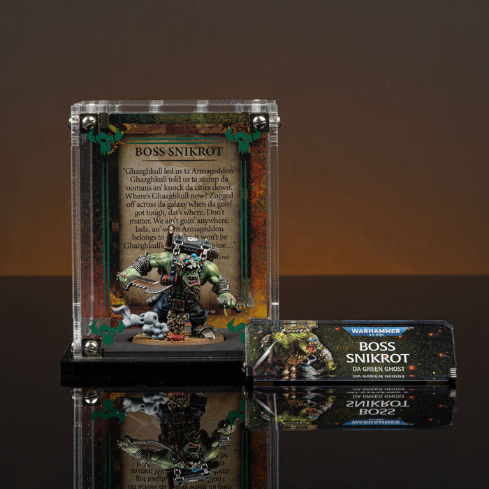 Limited Edition Display Cases for Warhammer® 40,000 Orks Miniatures