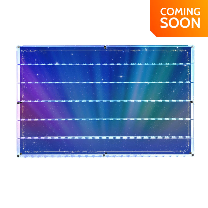 Wall Mounted Tiered Display Cases for LEGO® Minifigures