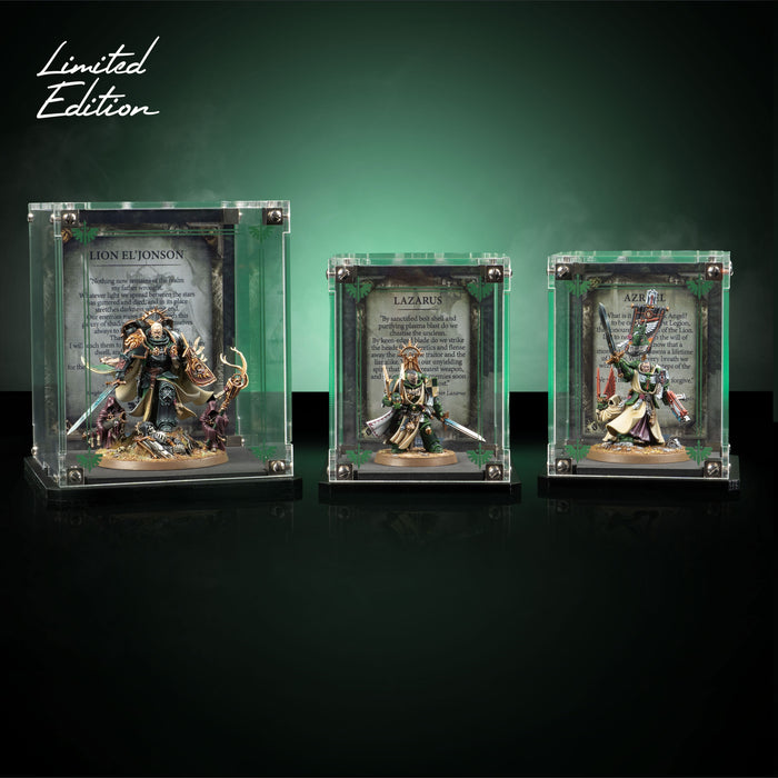 Limited Edition Display Cases for Warhammer® 40,000 Dark Angels Miniatures