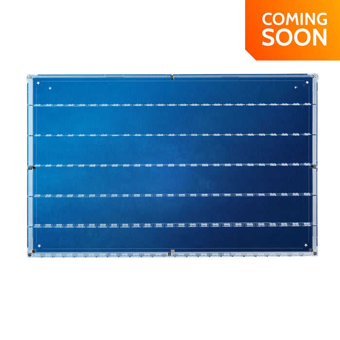 Wall Mounted Tiered Display Cases for LEGO® Minifigures
