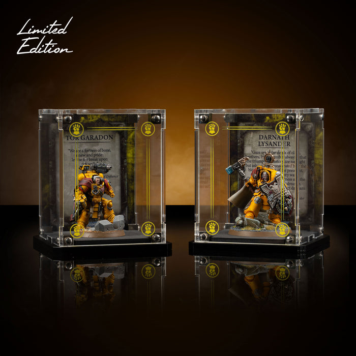 Limited Edition Display Cases for Warhammer® 40,000 Imperial Fists
