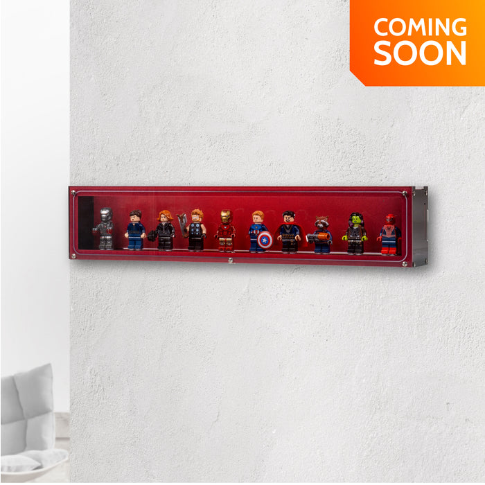 Wall Mountable Display Case for LEGO® Minifigures