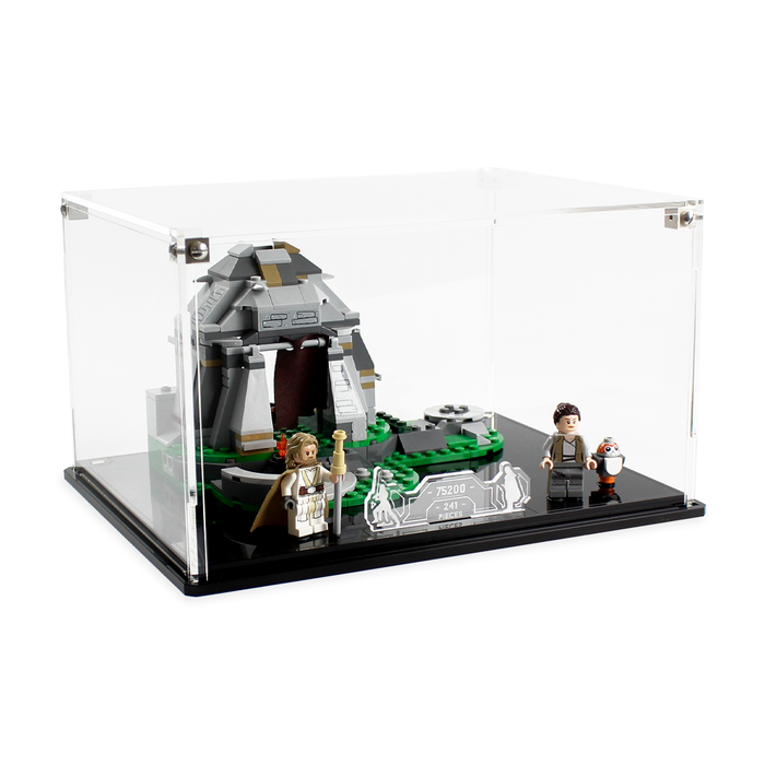 Display case for LEGO® Star Wars™ Ahch-To Island Training (75200)